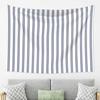 White And Navy Double Stripes Tapestry Decoration Art Aesthetic Tapestries for Living Room Bedroom Home Wall Cloth Wall Hanging