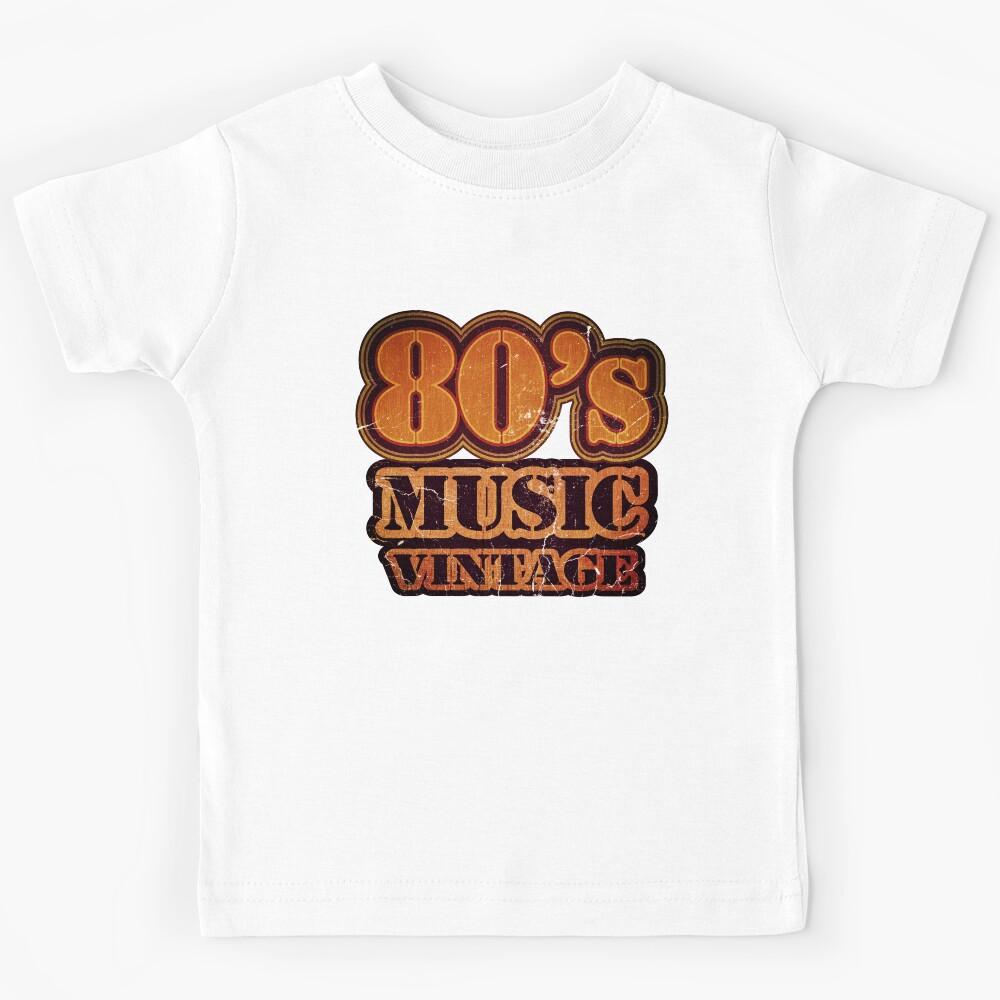80 s Music Vintage T-Shirt Kids T-Shirt 110