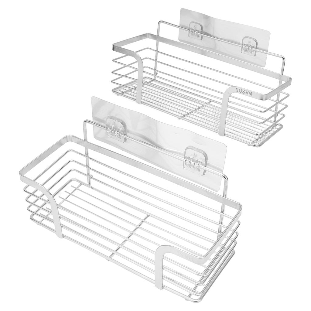 Bathroom Corner Shower Shelf Wall Mounted Toilet Storage Shelf Organizers for Bathroom Kitchen