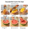 Mango & Watermelon Slicer: Stainless Steel Fruit Dividing and Peeling Tool