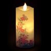 Kameyama Irohaakari S Chrysanthemum LED Candle, Compact Size