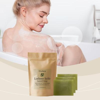 Savon Corporel Doux Nettoyant Laurel - Nettoyage Doux, Hydrate & Nourrit la Peau, Rafraîchissant Hydratant, Savon Corporel Hydratant Quotidien