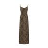 Sexy Spice Girl Leopardenmuster Vielseitiges Design Hosenträgerkleid Sommer Neu Schlank und Eng Hüftumhüllendes Kleid