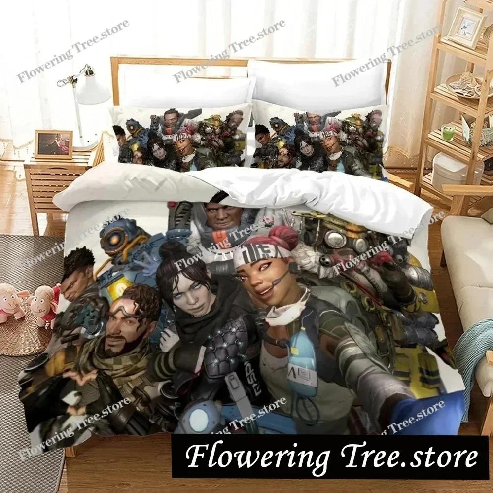 APEX Legends Bedding Set Single Twin Full Queen King Size shooting game Bed Set Aldult Boys Bedroom Duvetcover Sets 3D Print029