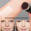 Schräger Make-up-Pinsel zum Konturieren und für Rouge Weiche Synthetikborsten Stabiler Griff aus Aluminiumlegierung Professionelles Kosmetikwerkzeug