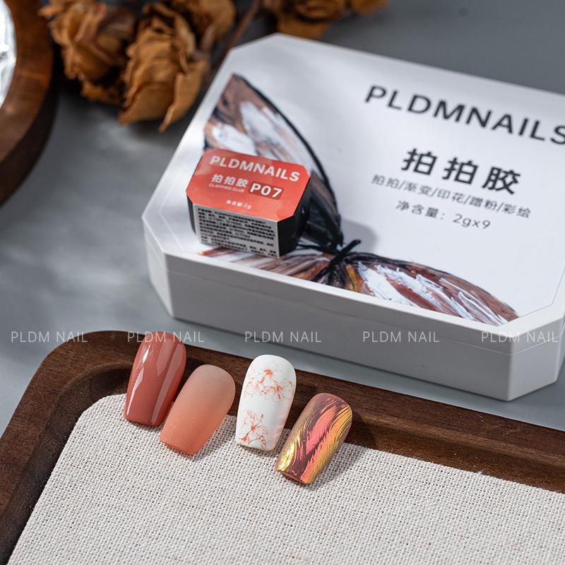 Nail Art Gradient Gel: Alcohol Resistant, Smudge-Proof, Mirror-Finish with Carving Texture