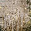 13cm Christmas Simulation Ice Xmas Tree Hanging Ornament Fake Icicle Winter Party Christmas New Year Home Decoration 2026