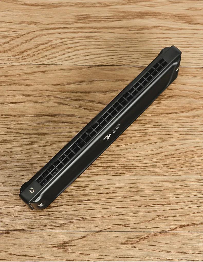 Guozhimeng Performance-Mundharmonika – 24/28 Löcher, Tonarten C/F/A/D/B, polyphones Modell