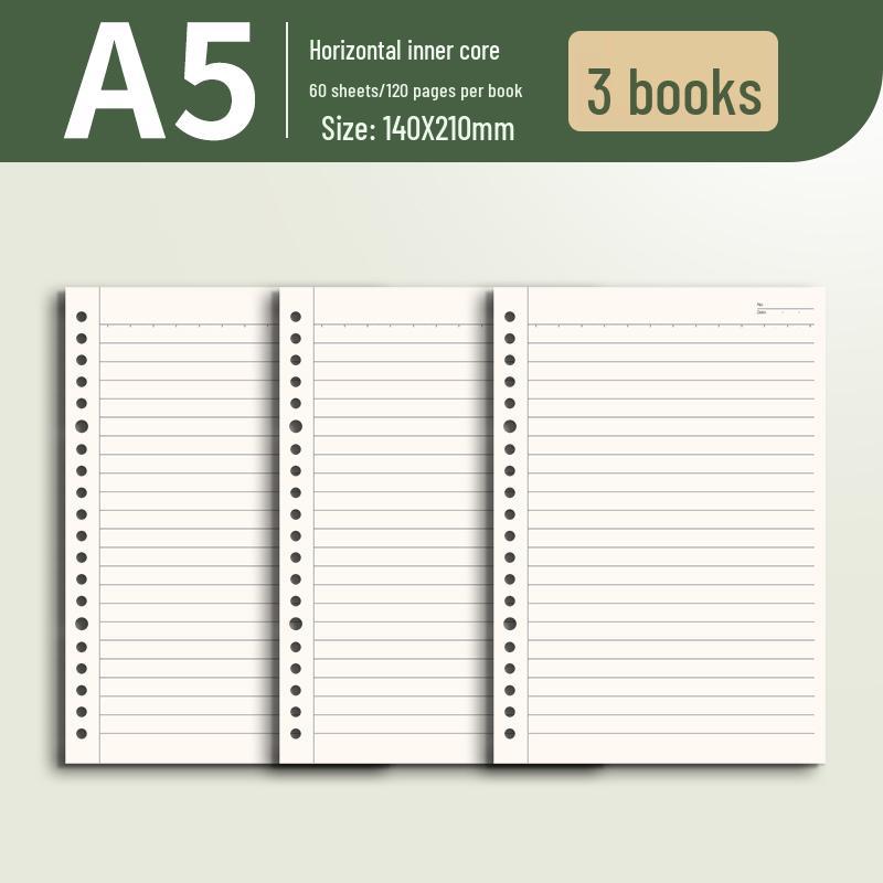 Morandi Colors Detachable Coil Notebook - B5, A4, A5 - Student-Friendly, High-Quality Loose-Leaf Design
