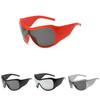 Oversized Cat Eye Sunglasses With Uv400 Polarized Pc Frames For Fashion And Travel