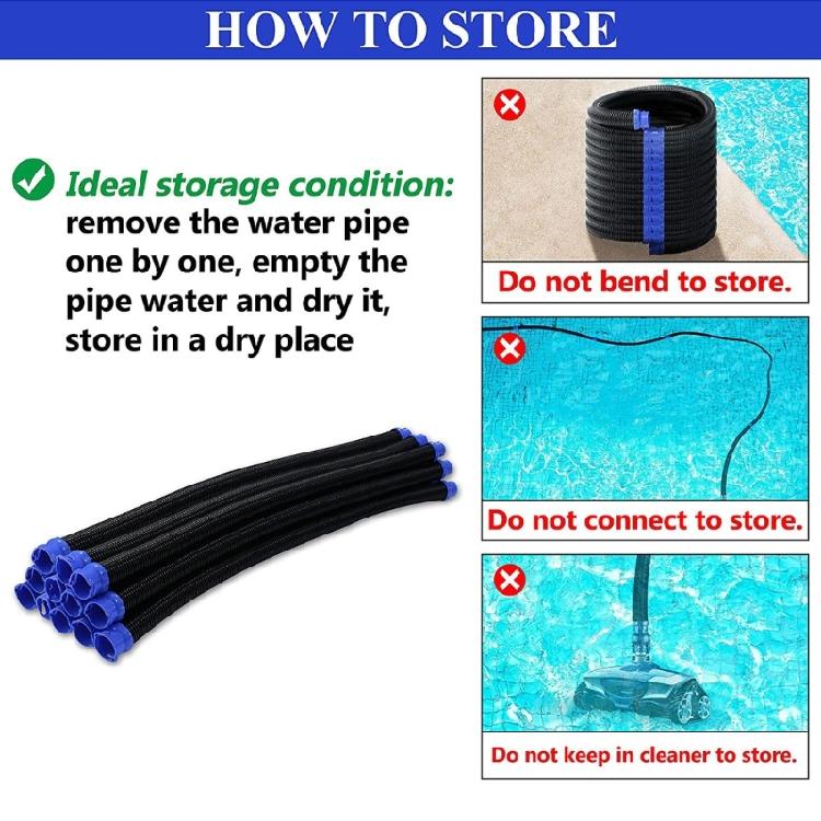 For  X7 T3 T5 MX6 MX8 R0527700 X38210S Pool Cleaner Twist Lock Small Hose