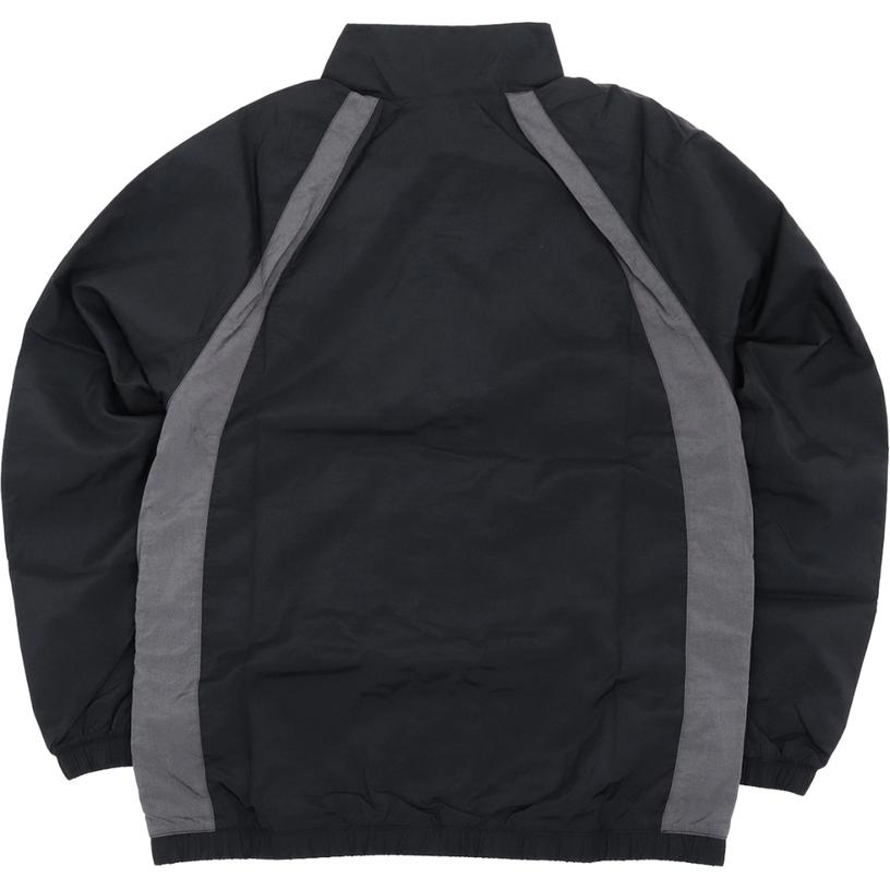 Jordan Logo Print Contrast Collar Zip Jacket Unisex Jacket Black DX9368-011