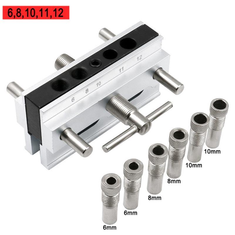 Woodworking Drilling Locator Oblique Hole Drilling Locator Woodworking Tools Jig Kit Vertical Center Puncher Hole Jig Drill