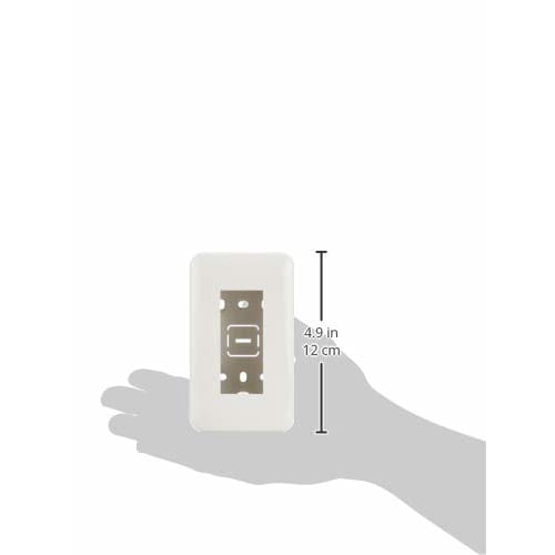 Panasonic Cosmo Series Wide 21 Exposure Expansion Box for 3 Outlets Round White Height 48mm WVC7003W