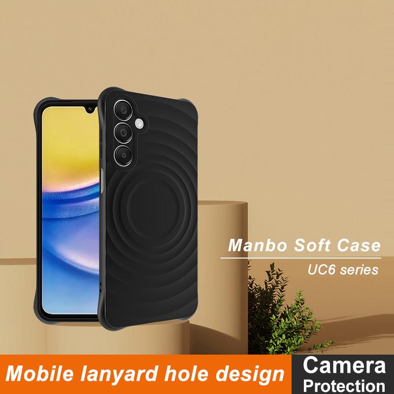 IMAK UC-6 Series for Samsung Galaxy A16 Case Water Drop Texture Anti-Skid Matte TPU Cover