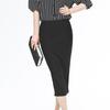 Plus Size 200 Jin Sexy Stretch Bodycon Pencil Skirt - Professional Black Fishtail Skirt for Women