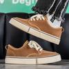 Men 's Casual Four Seasons Fashion Canvas Skateboarding Students Comfortable Sneakers Boys Trending Soft Sole Breathable Shoes