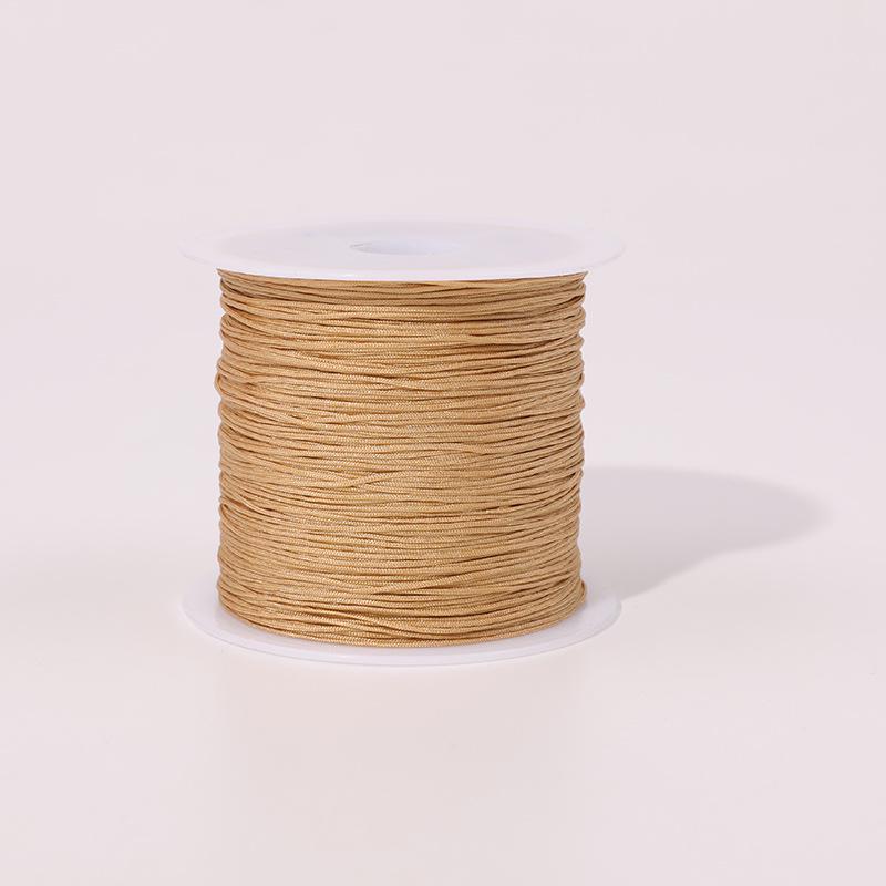 DIY Pearl Stringing Thread - 0.4mm, No. 71: Ideal for Handmade Bracelets, Necklaces, and Lanyards with Jade or Pearl.