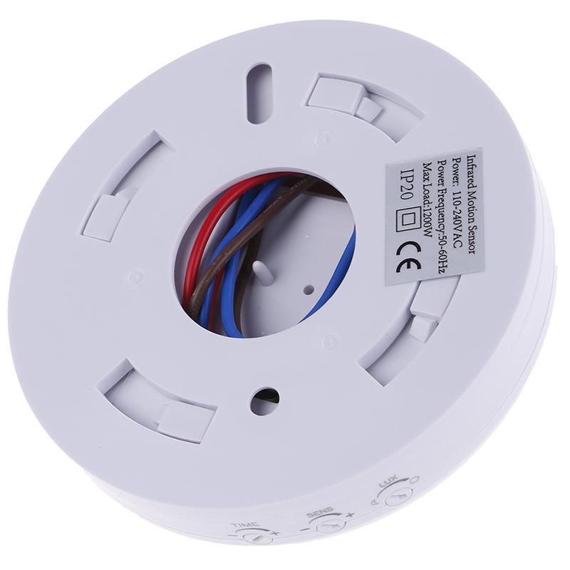 360° Montaż powierzchniowy Pir Sufitowy Czujnik ruchu Czujnik światła Przełącznik