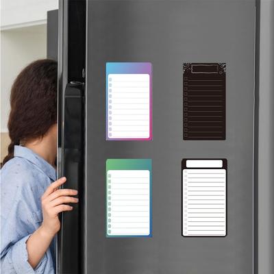 Grocery Sticker Magnetic Memo Sticker Shopping List Planner Message Board Sticker  Home