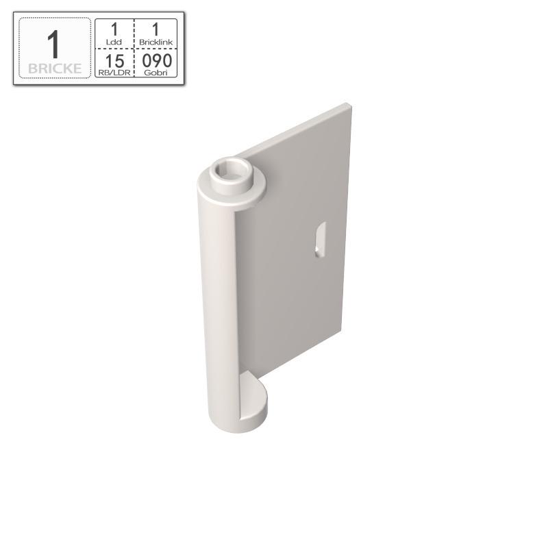 

BRICKE 3x4 Right Door (Lot of One) Compatible with Lego 58380 Building Blocks 50g (~29 pcs)