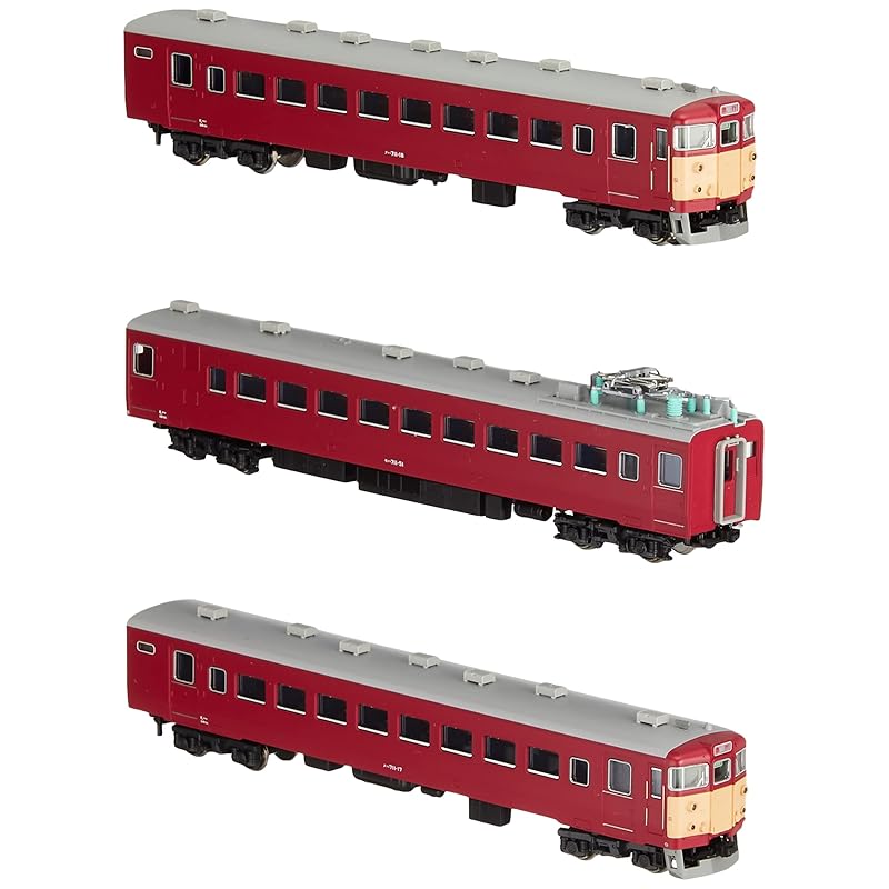 

KATO N gauge 711 series 0 series Addition 3 car set Special project product 10-1329 model railway train