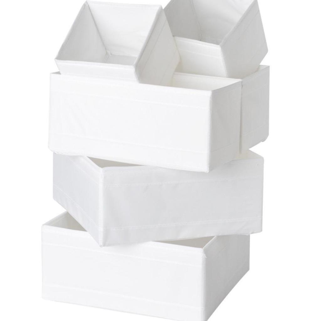 Oxford Cloth Washable Drawer Storage Box for Socks, Plastic, Odorless.