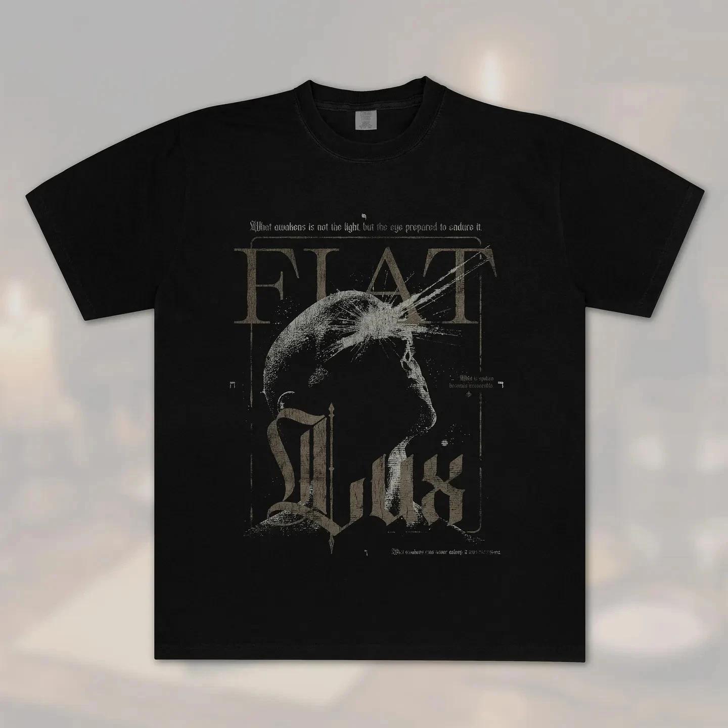 

Fiat Lux T-Shirt - Masonic Alchemy, Dark Academia Tee L