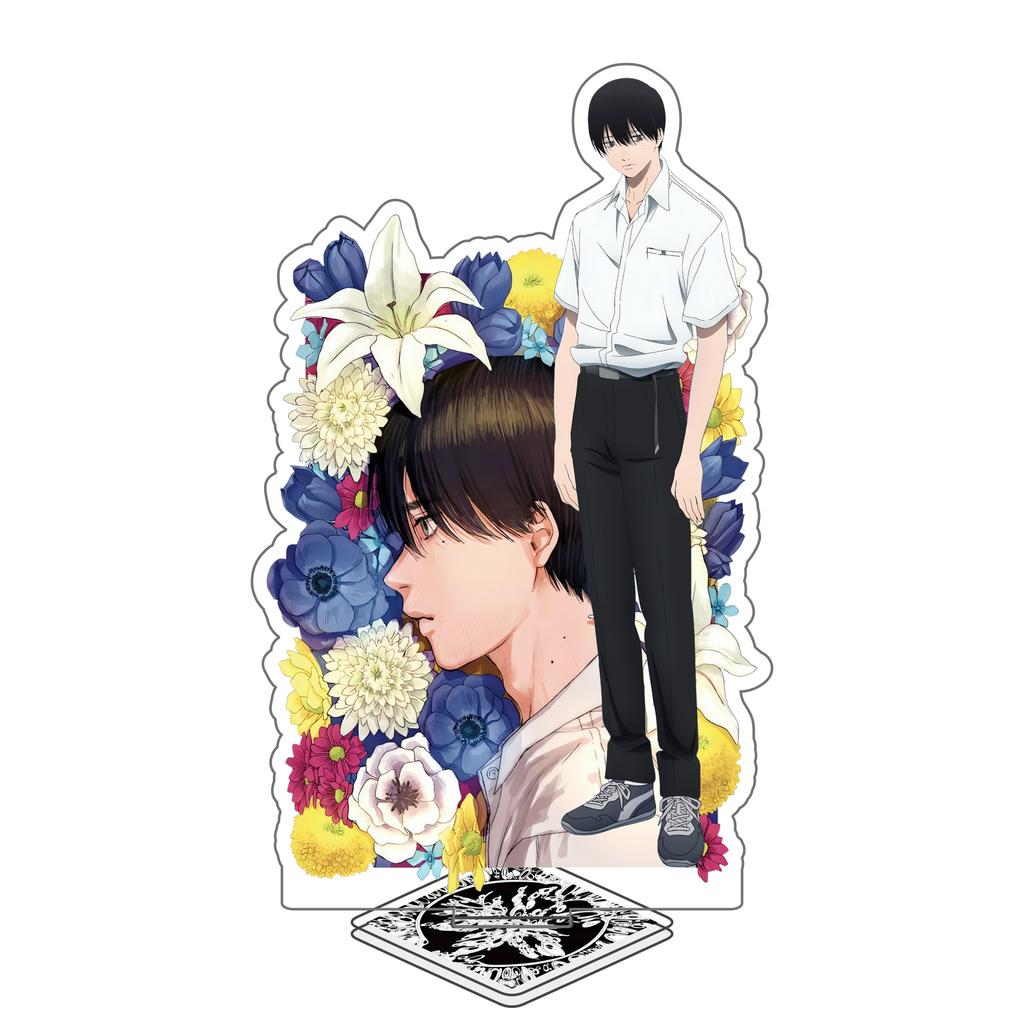 Anime The Summer Hikaru Died 15CM Acrylic Stand Figure Hikaru Indou Yoshiki Tsujinaka Desktop Ornament Collectible KEY Fans Gift
