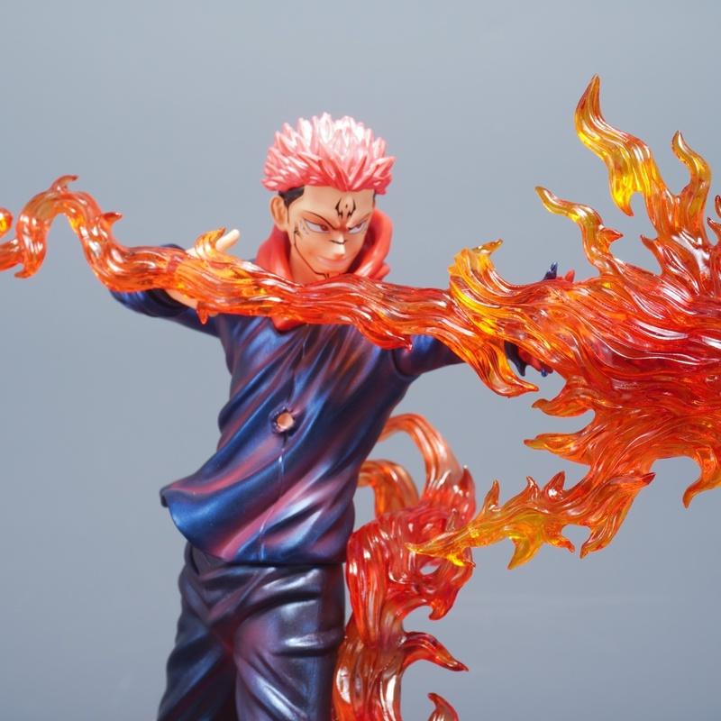 30 cm große Anime-Jujutsu-Kaisen-Figur Ryomen Sukuna Actionfigur PVC-Statue Schreibtischdekoration Sammlermodell Spielzeug Geschenk