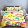 Colorful Seashells and Starfish. Bedding Sets Duvet Cover Sets Duvet Covers Pillowcases(1 * Duvet Cover 2 * Pillowcases Without Duvet Insert)