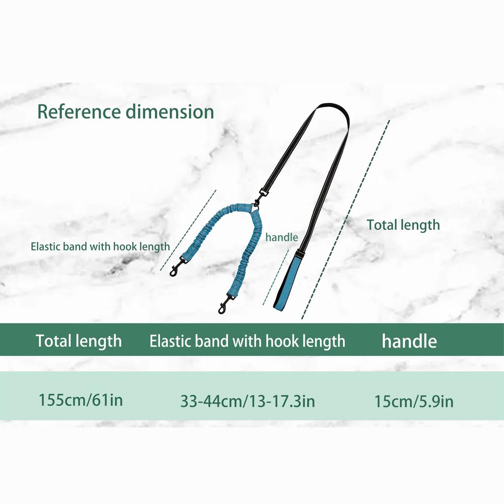 Dog Double Ended Leash Anti Escape Anti Lost Large Medium Small Dogs Universal Dog Walking Rope Pet Supplies
