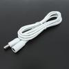 22awg 3A DC Male To Male Female Power Supply Adapter White Black Cable Plug 5.5x2.1mm Connector Wire 12V Extension Cords