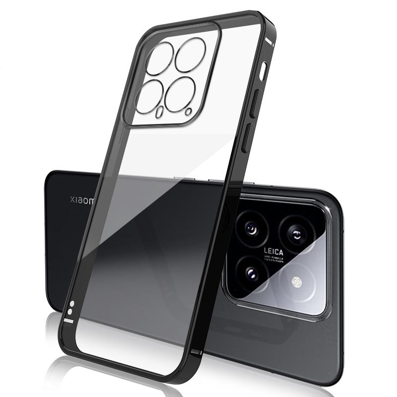 Luksusowe Etui Platerowane Do Xiaomi Mi 14 13 13T 12 12X 12T 11 11T Pro Lite 5g Przezroczyste Silikonowe Miękkie Odporne Na Wstrząsy Pokrowiec Ultra Cienki