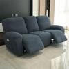 1/2/3Seater Recliner Sofa Cover Elastic Anti-Slip Washable Armchair Slipcover Couch Cover Furniture Protector Living Room Home