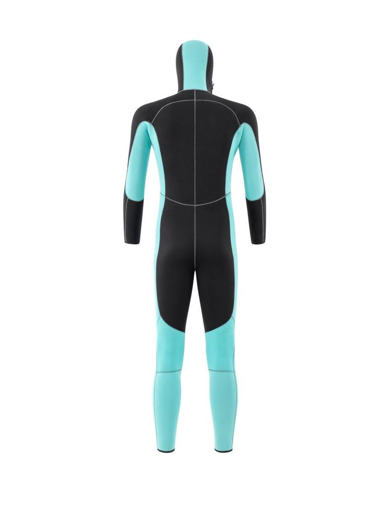 Unisex Hooded Wetsuit 7/5/3MM - Warm Winter Swimming, Surfing & Snorkeling Suit