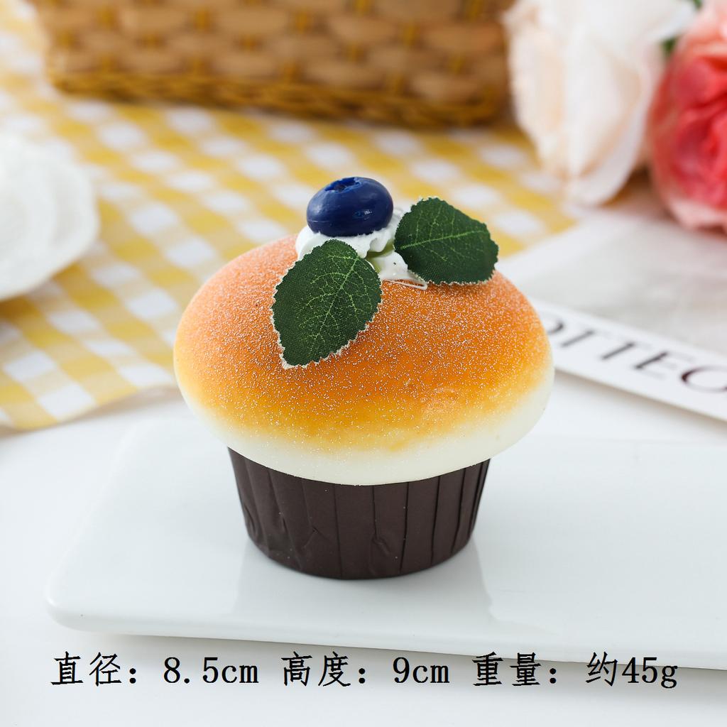 Simulated Mushroom Bread Cake Dessert Simulation Food Model Artificial Desserts For Display Pastry 3pc/lot