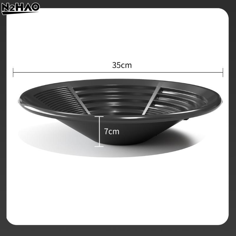 1/3/5Pcs Outdoor Wash Gold Panning Equipment Gold Pan With Riffle Design Prospecting Tool For Gold Mining Metal Detect Efficient