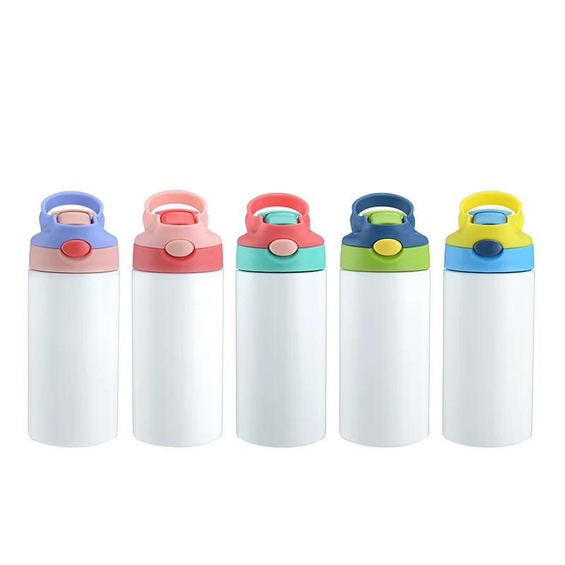 Sublimation Blank Straight Cup Stainless Steel Water Bottles Tumbler Coffee Mug Cup Vacuum Flasks DIY Insulated Thermos 6OZ-30OZ