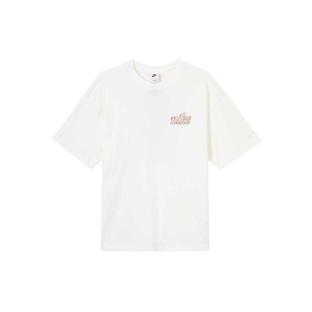 (WMNS) Nike Sportswear Bear Graphic Oversized T-shirt Asia Sizing 'White' Women's FQ6010-100