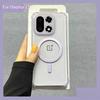 Magnetic Shockproof Soft TPU Airbag Case For Oneplus 15 1+15 Wireless Charging Anti-Fall Silicone Back Cover For 1+ 15 Bumper