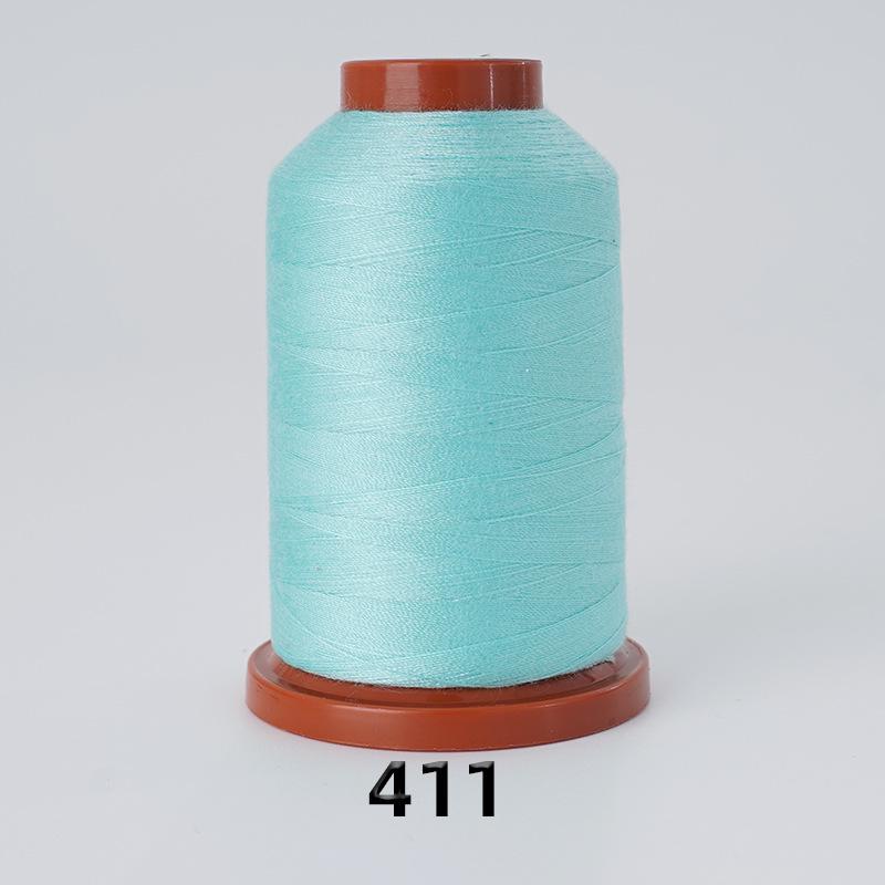 100-Color High-Speed Polyester Sewing Thread, 1100 Yards, Two-Ply, Fine and Durable for Hand and Machine Use.