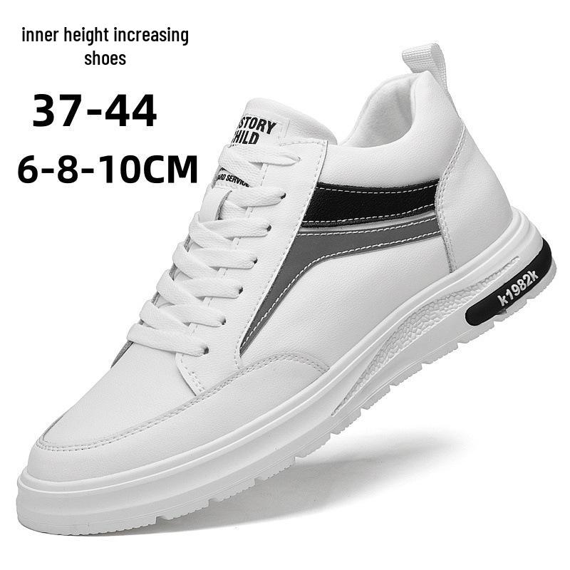 Herren 8CM Höhenerhöhung Outdoor Reise Plateau Schuhe