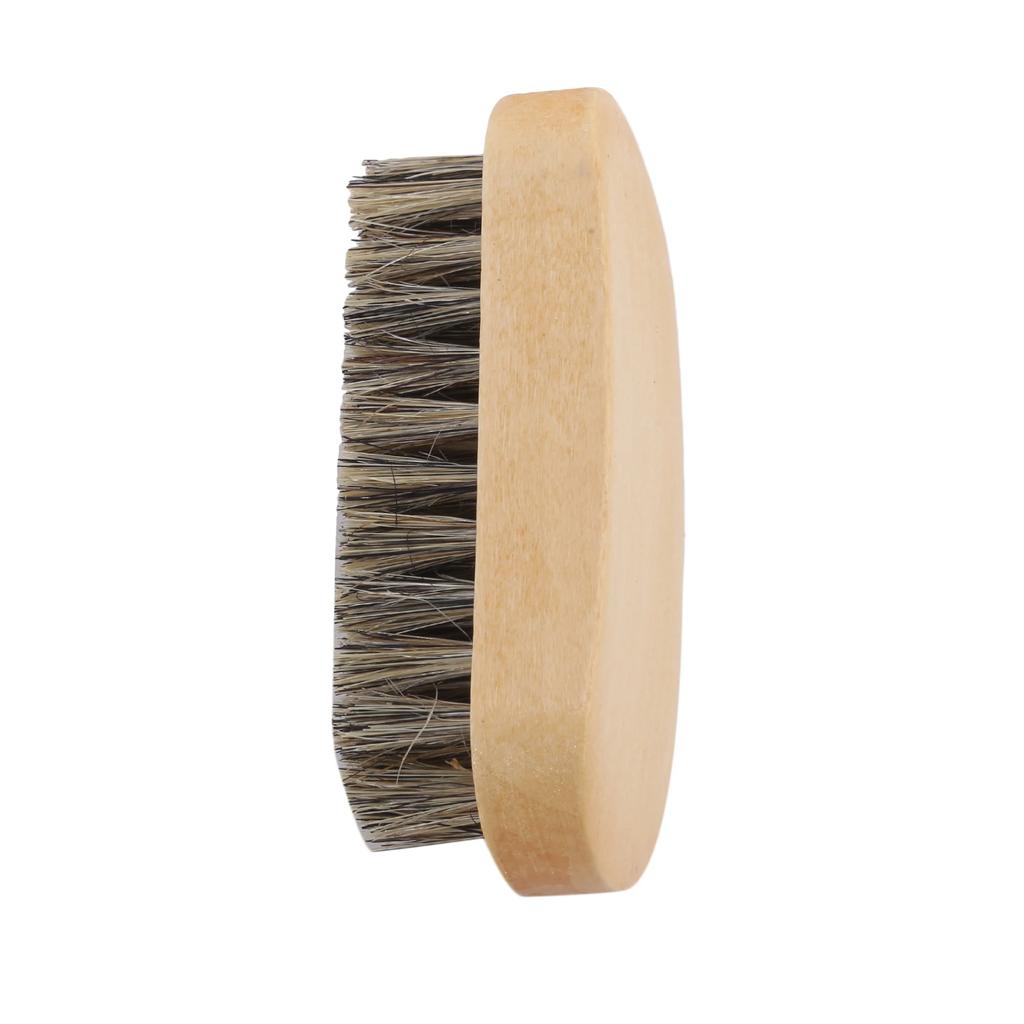 Shoe Shine Brushes Polish Bristles Boots Shoes Leather Care Cleaning Polishing Brush Convenient Nubuck Boot Pig Hair Tool