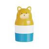 Bear Animal Shape Sunscreen Roller Applicator Refillable Stitching Isolation Lotion Cream Bottles Sunscreen Lotion Applicator