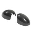 2Pcs Rearview Mirror Cover 51162754913 Left And Right Carbon Fiber Style Cover For R55 R56 R57 R58