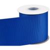 [Tekdeere]Width 100mm Solid Cobalt Grosgrain Ribbon, Perfect for Gift Wrapping, Sewing, Hair Accessories, Wedding Decorations - 22 Meters/roll