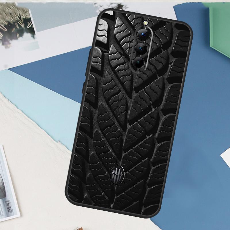 Tire Tread Pattern Case For ZTE Nubia Red Magic 8S 9S 10S 10 9 8 11 Pro Plus 6 7 6S 7S Pro 5G 6R 10 Air Cover