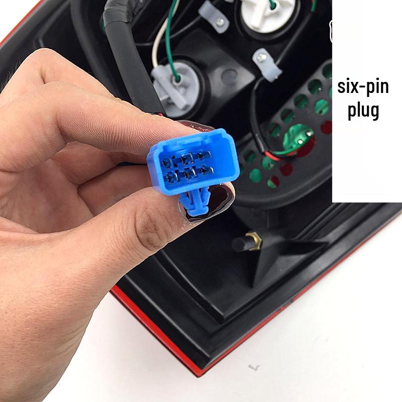 Lifan 620 Rear Tail Light Assembly - LED Brake, Reverse, Lens Housing, Bulbs (Left & Right)