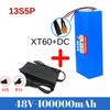 48V 13s5p 100ah Lithium Battery Pack 48v 100000mAh 250W-2000W Citycoco Motorized Scooter Batteries Built in 50A BMS